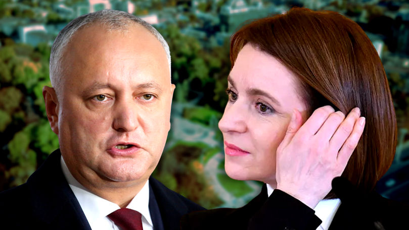 Igor Dodon: Maia Sandu duce Republica Moldova spre război civil