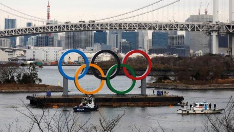 Jocurile Olimpice de la Tokyo: A început instalarea unor inele gigantice