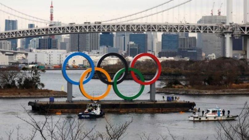 Jocurile Olimpice de la Tokyo: A început instalarea unor inele gigantice