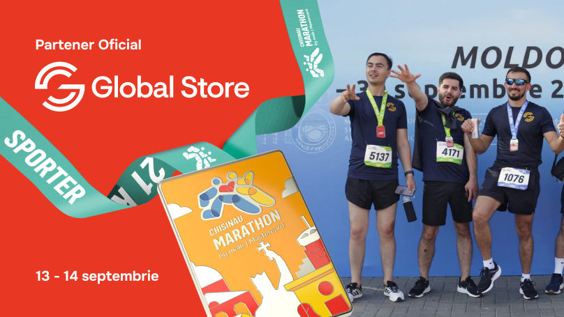 Global Store: Împreună la Chisinau Marathon by maib | Mastercard Ⓟ