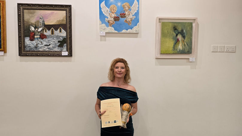 Eugenia Touma, premiată la Trienala Mondială de Artă Creștină din Cipru