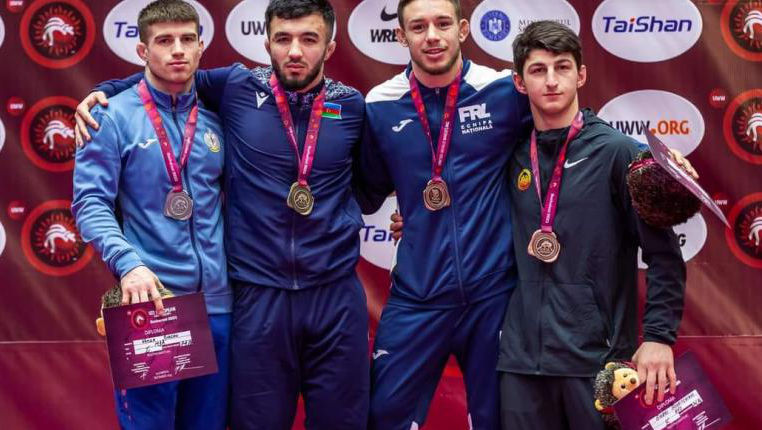 Vasile Diacon a cucerit argintul la Campionatul European de Lupte Libere