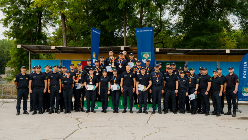 Campionatul Poliției de Frontieră la tir: Cei mai buni țintași, premiați