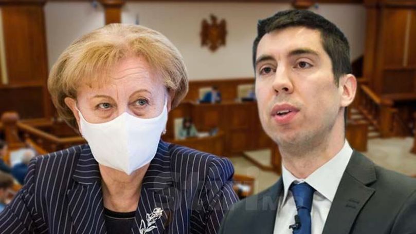 Moțiunea a fost depusă. Popșoi: Într-un ceas bun. Greceanîi: Dă, Doamne!