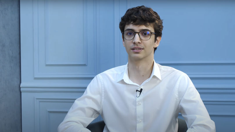 Unul dintre cei mai deștepți tineri din Moldova: Notele nu te definesc