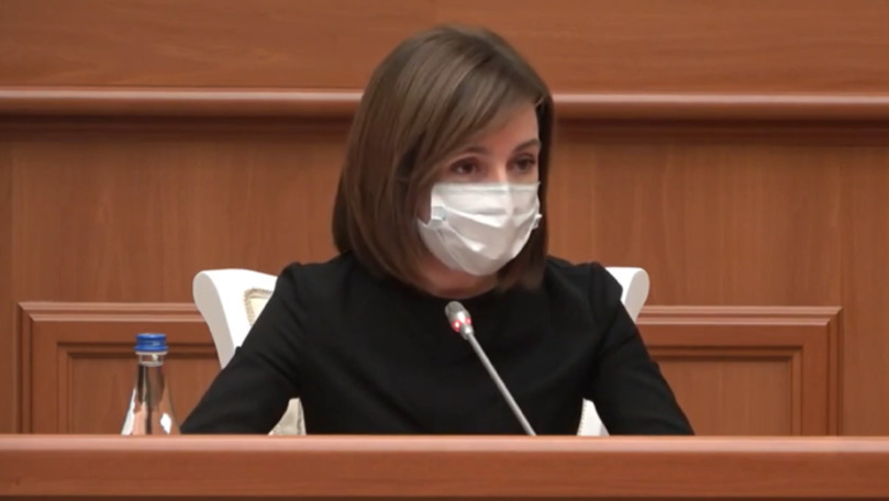 Президент Республики Молдова Майя Санду. 