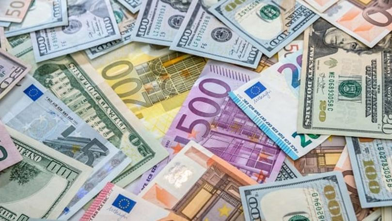 Cererea de valută în Moldova în luna aprilie a fost acoperită cu 91,8%
