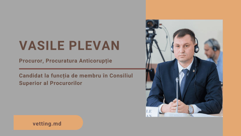 CSJ anunță pauză pentru examinarea contestației depuse de Vasile Plevan