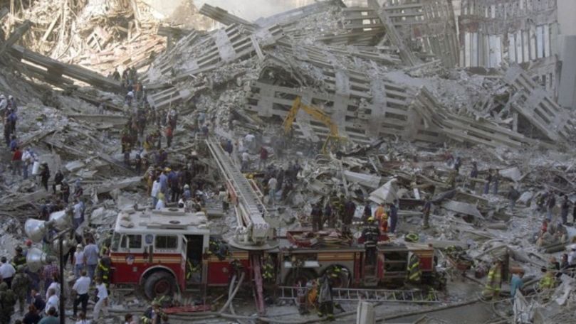 Fotografii nemaivăzute cu dezastrul provocat de atacul terorist din SUA