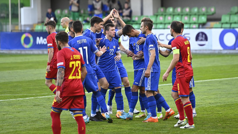 Victorie în Liga Națiunilor: Naționala Moldovei a învins Andorra
