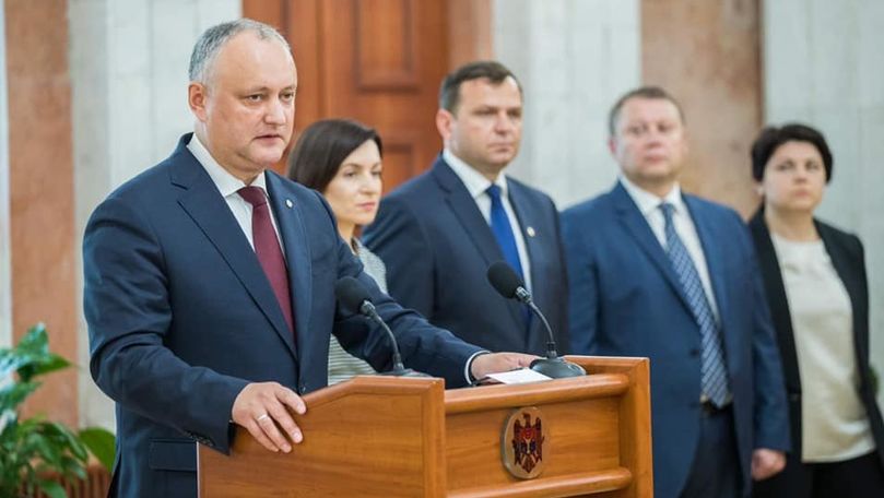 Dodon sugerează că ar fi important ca Sandu să meargă la Moscova
