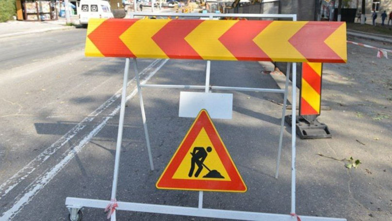 În atenția șoferilor: Traficul pe o stradă din Chișinău va fi suspendat
