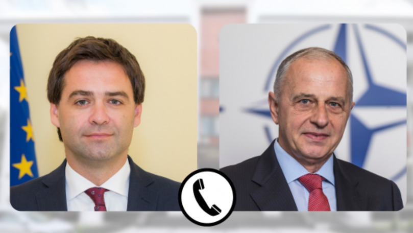 Nicu Popescu, discuție telefonică cu secretarul general adjunct al NATO