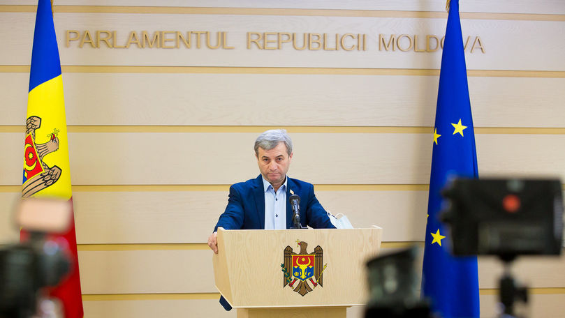 Лидер парламентской фракции ПСРМ Корнелиу Фуркулицэ.