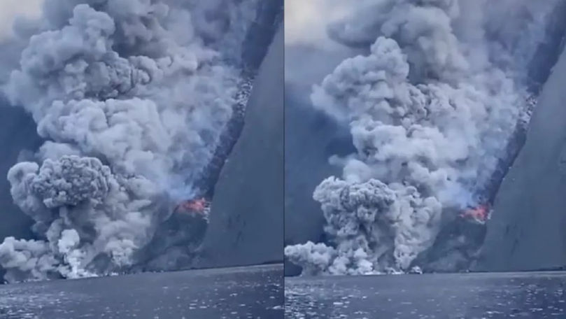 Vulcanul Stromboli din Italia a erupt, dezlănțuind un val de fum și lavă
