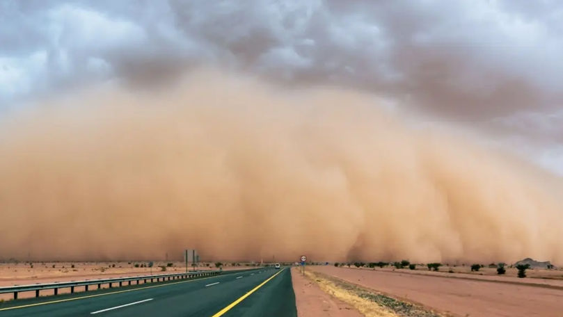 Arabia Saudită, sub alertă roșie din cauza unei furtuni uriașe de nisip