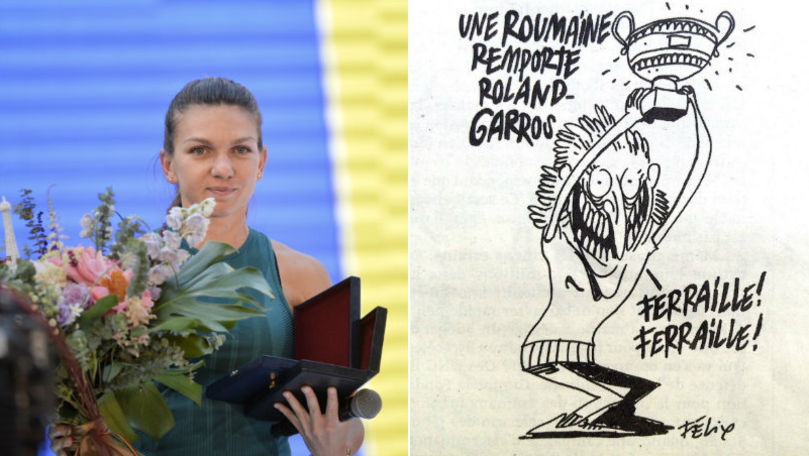 Plângere penală pentru Charlie Hebdo, după jignirea pentru Halep