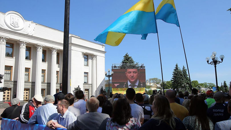 Petiție pentru demiterea lui Zelenski, depusă în Ucraina