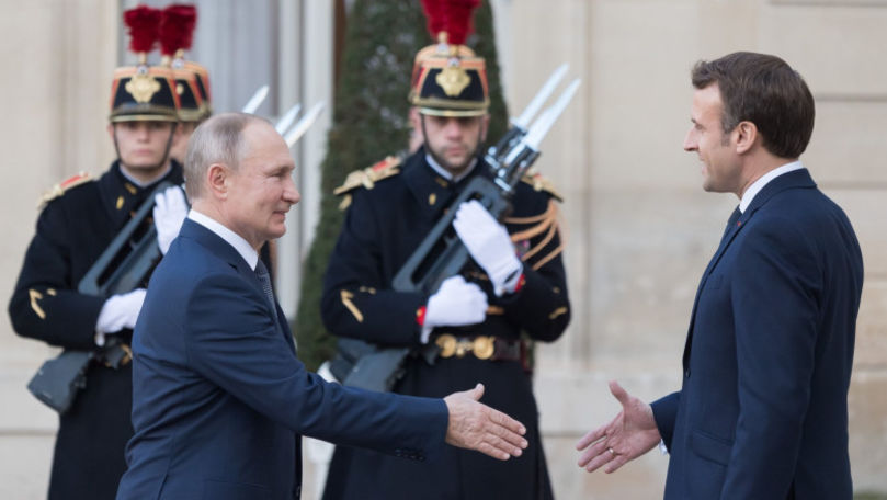 Macron, înainte de întâlnirea cu Putin: Nu cred în miracole spontane