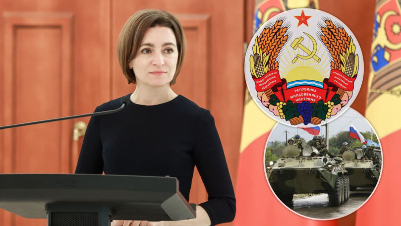 Militari ruși cu pașapoarte diplomatice, în Transnistria? Ce spune Sandu