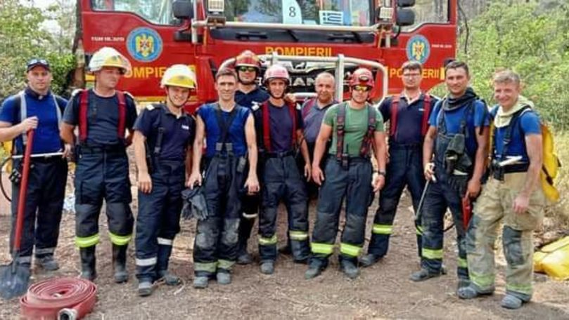 Молдавские пожарные в Греции ликвидировали более 260 очагов пожара