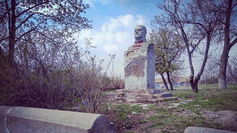 Monumentul lui Kotovski, originar din Hâncești, a fost demontat la Odesa