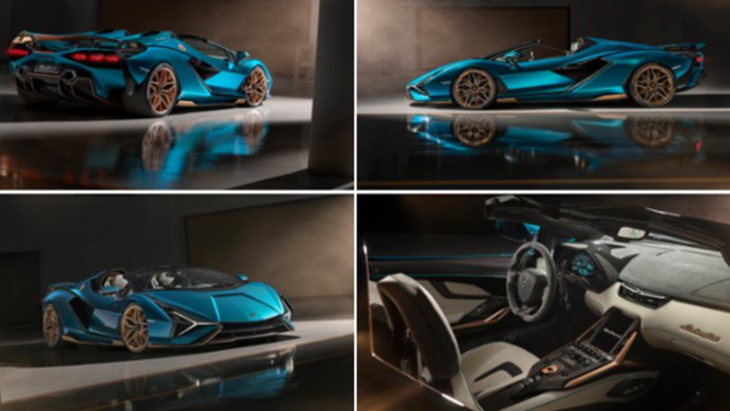 Lamborghini îţi prezintă noul supercar hybrid Sian Roadster