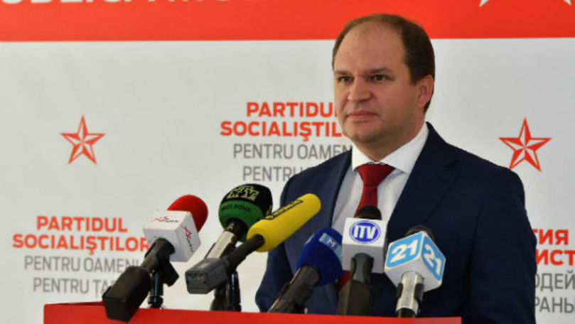 Глава фракции ПСРМ в Муниципальном совете Кишинева, Ион Чебан.  