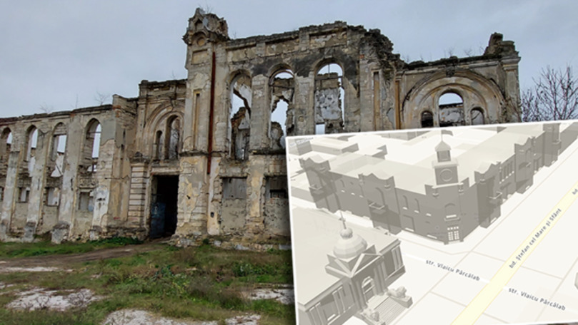 Monumentele de arhitectură vor fi restaurate în 3D pe harta Chișinăului