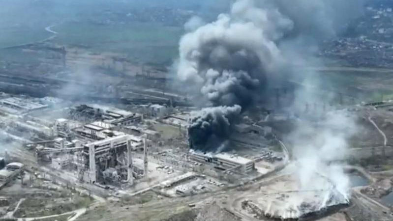 Momentul în care Rusia folosește rachete termobarice în Mariupol