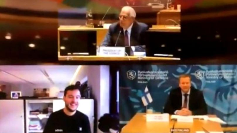 Un jurnalist a intrat în conferința miniștrilor UE: Știți că e secretă?
