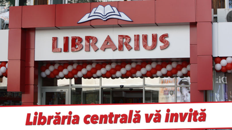 Librarius: Reduceri cu ocazia deschiderii librăriei din inima Capitalei®