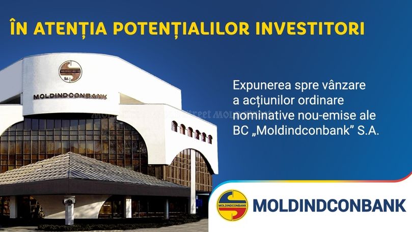 Banca Moldindconbank a fost vândută