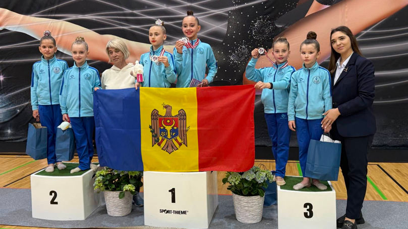Gimnastele din Moldova, rezultate remarcabile la o competiție din Viena