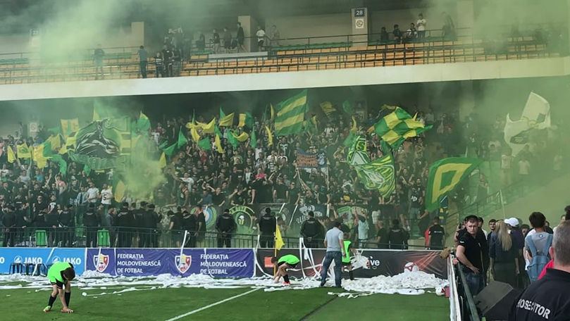 Suporterii FC Zimbru nu au avut acces la meciul din Tiraspol. Motivul