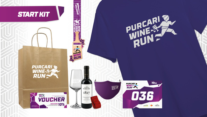Purcari Wine Run 2021: Cum să obții kitul de start al participantului Ⓟ