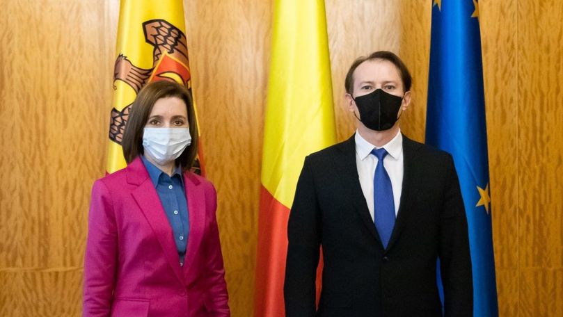 Cîţu şi Sandu au discutat despre vaccinarea cetăţenilor din R. Moldova