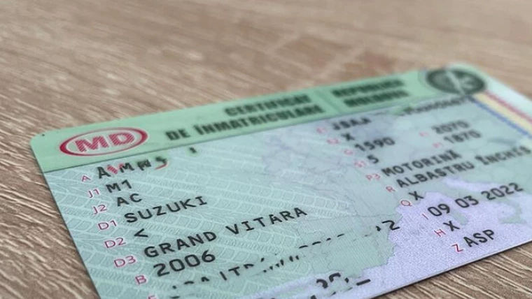 ASP va pune în circulație un nou model de certificat de înmatriculare