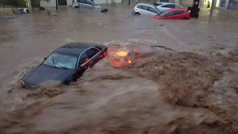 Inundaţii fără precedent în Spania: Cod roșu în mai multe provincii