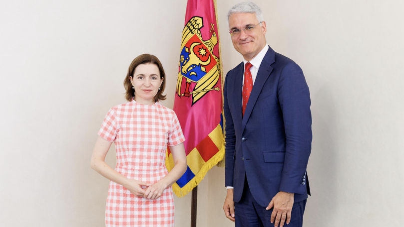 Maia Sandu s-a întâlnit cu ministrul Investițiilor din România