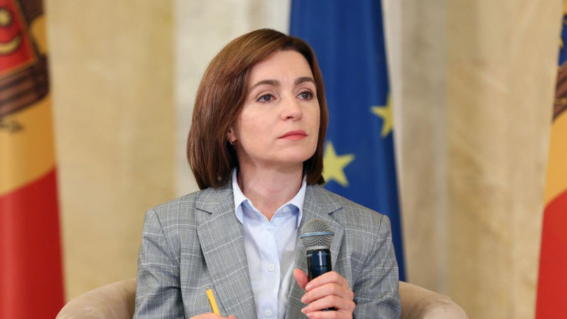 Президент Республики Молдова Майя Санду. 