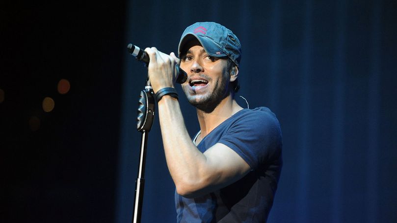 Enrique Iglesias promovează un concert de binefacere la Lisabona