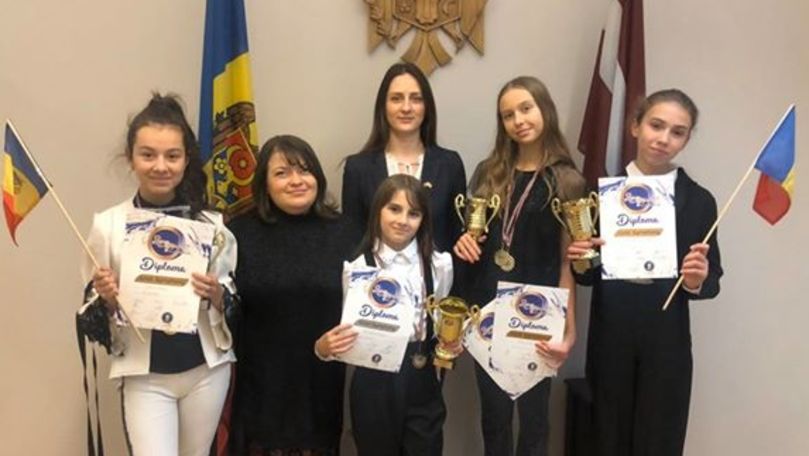 Дети из Молдовы получили 7 призов на конкурсе Riga Simphony.