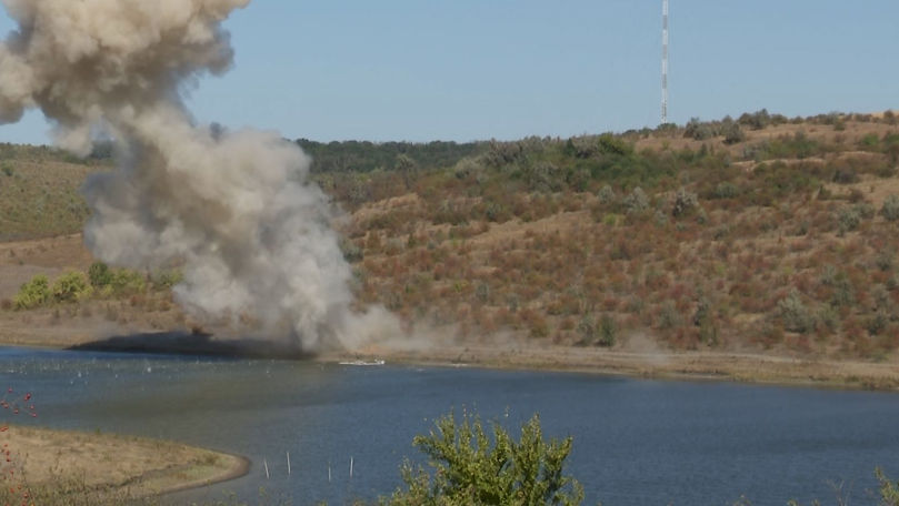 Noi imagini cu detonarea din Hârbovăț Ce s ar fi întâmplat dacă exploda