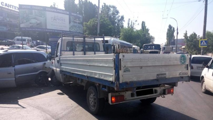 Șoferul care a tamponat mortal o femeie în Chișinău, reținut de poliție