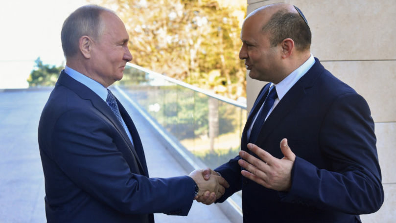 Noul premier israelian s-a întâlnit pentru prima dată cu Vladimir Putin