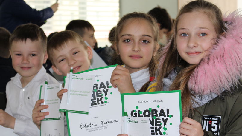 Global Money Week: Copiii au învățat cum să câștige și să economisească