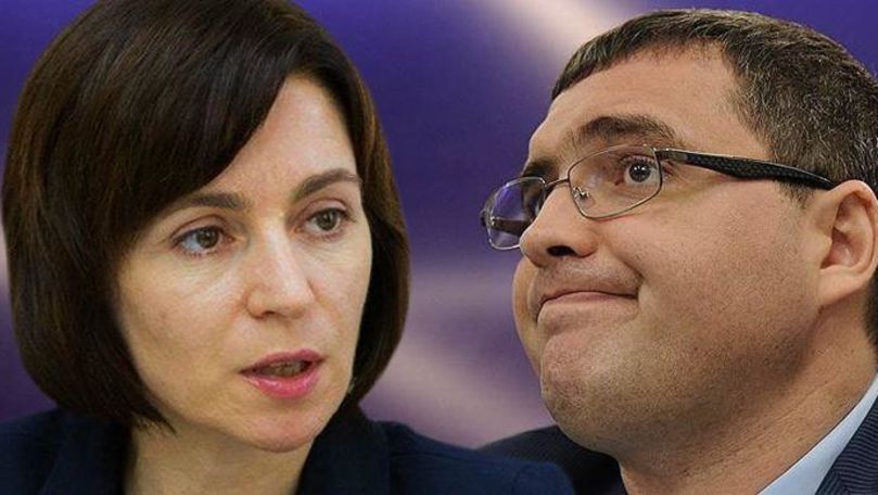 Санду: Я не доверяю Усатому и не буду вступать в коалицию с “Нашей партией”. Коллаж: Point.md