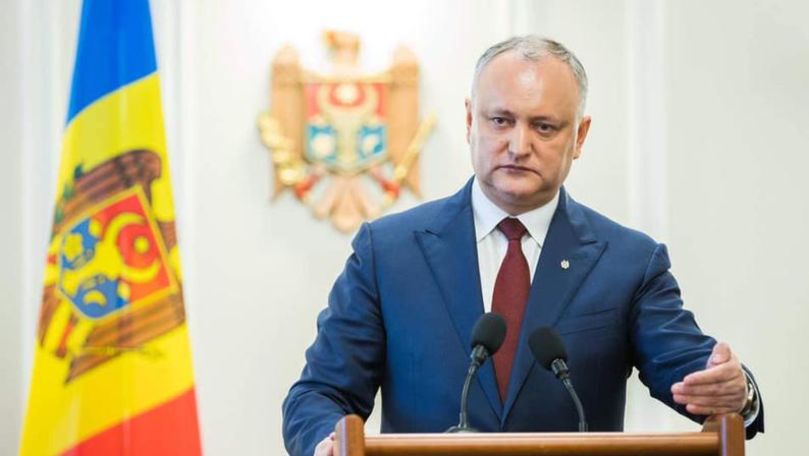 Dodon spune că PSRM nu va face coaliție cu ex-deputații Pro Moldova