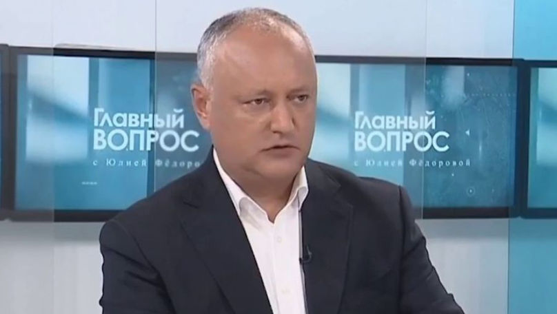 Игорь Додон не исключает, что может быть арестован.